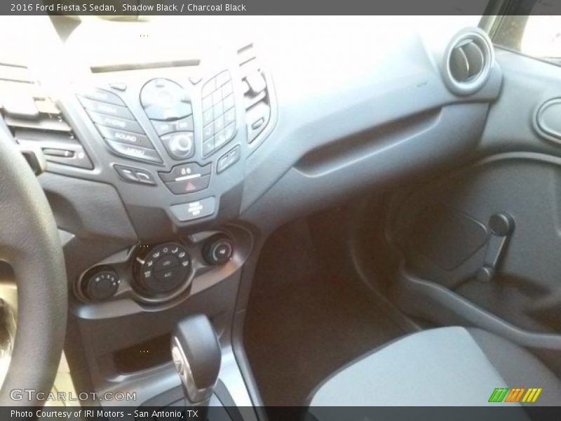 Shadow Black / Charcoal Black 2016 Ford Fiesta S Sedan