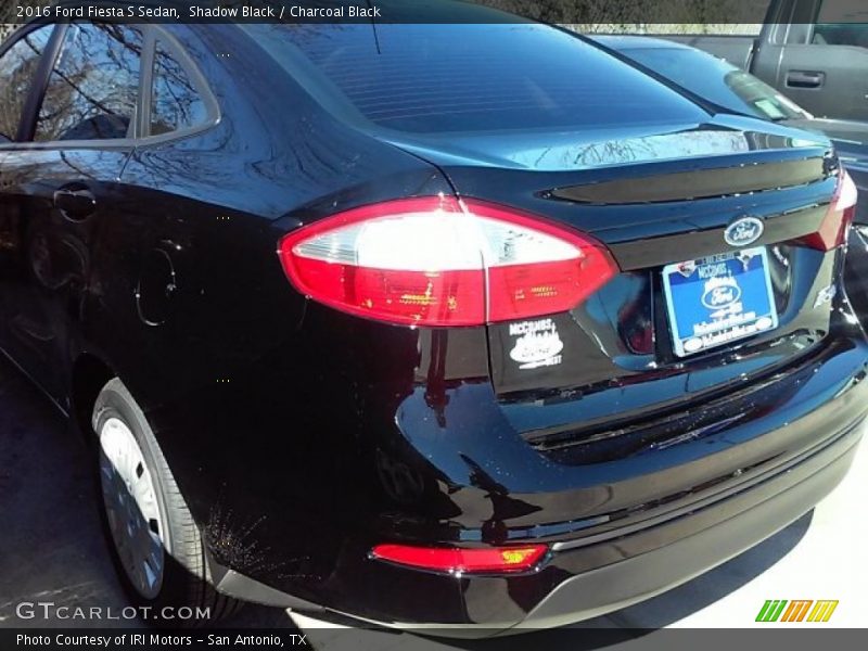 Shadow Black / Charcoal Black 2016 Ford Fiesta S Sedan