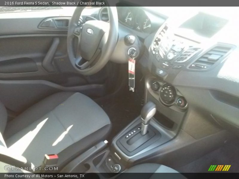Shadow Black / Charcoal Black 2016 Ford Fiesta S Sedan