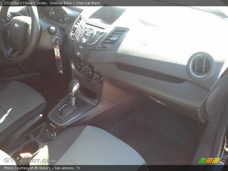 Shadow Black / Charcoal Black 2016 Ford Fiesta S Sedan