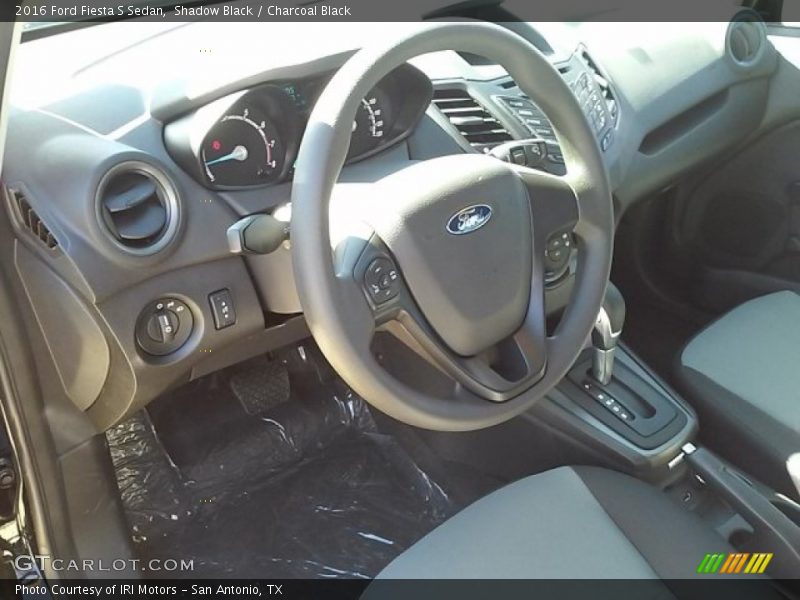 Shadow Black / Charcoal Black 2016 Ford Fiesta S Sedan
