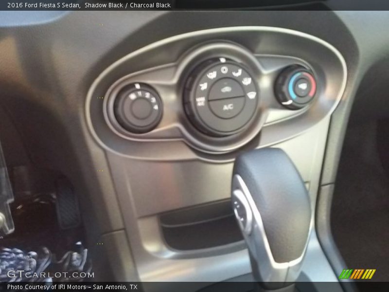 Shadow Black / Charcoal Black 2016 Ford Fiesta S Sedan