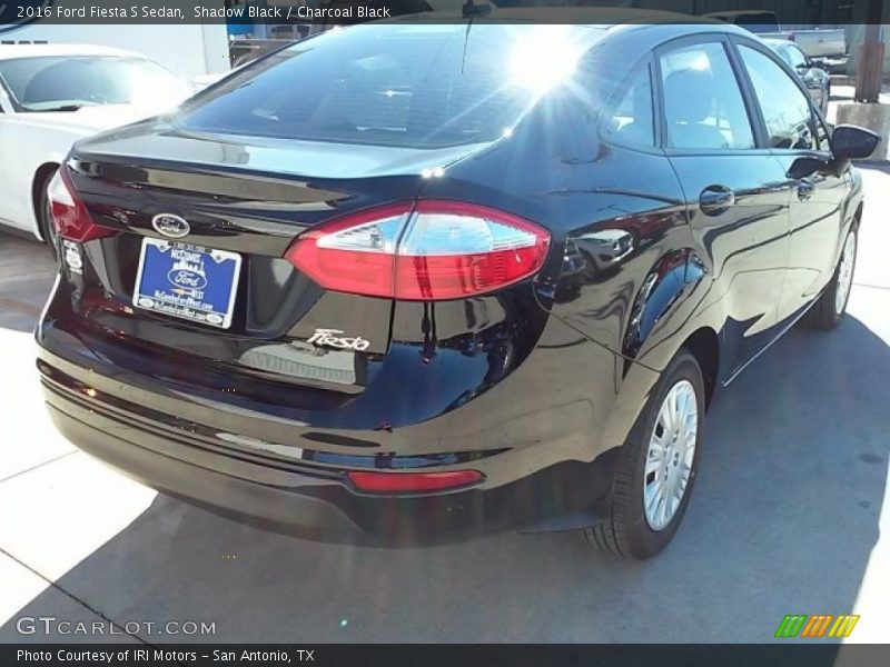 Shadow Black / Charcoal Black 2016 Ford Fiesta S Sedan