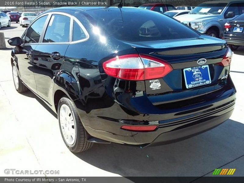 Shadow Black / Charcoal Black 2016 Ford Fiesta S Sedan