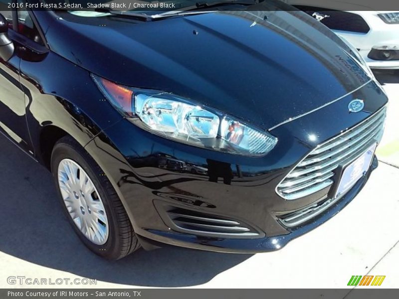 Shadow Black / Charcoal Black 2016 Ford Fiesta S Sedan