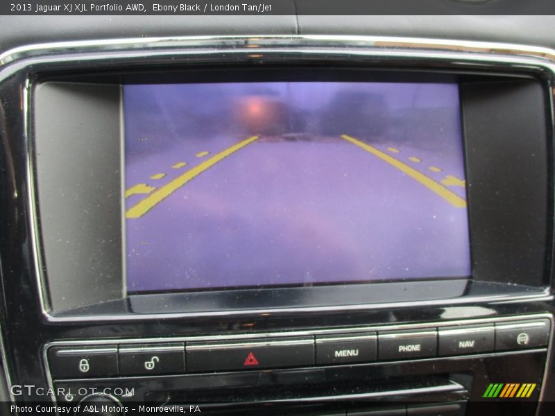 Ebony Black / London Tan/Jet 2013 Jaguar XJ XJL Portfolio AWD