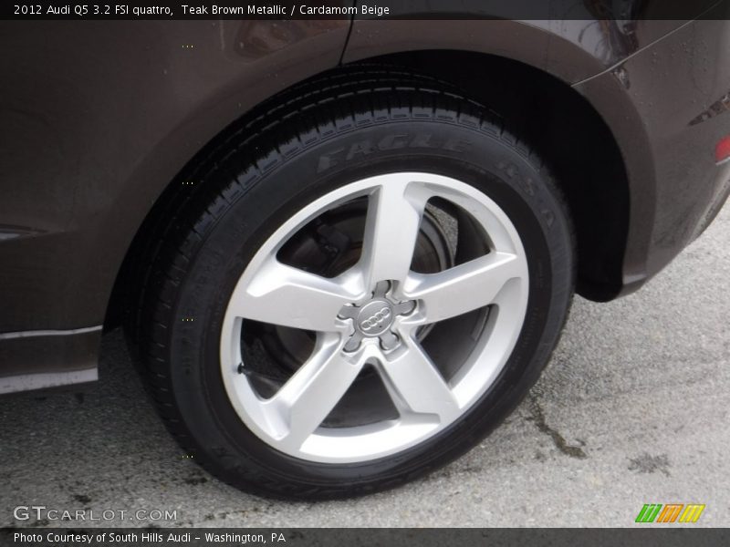 Teak Brown Metallic / Cardamom Beige 2012 Audi Q5 3.2 FSI quattro