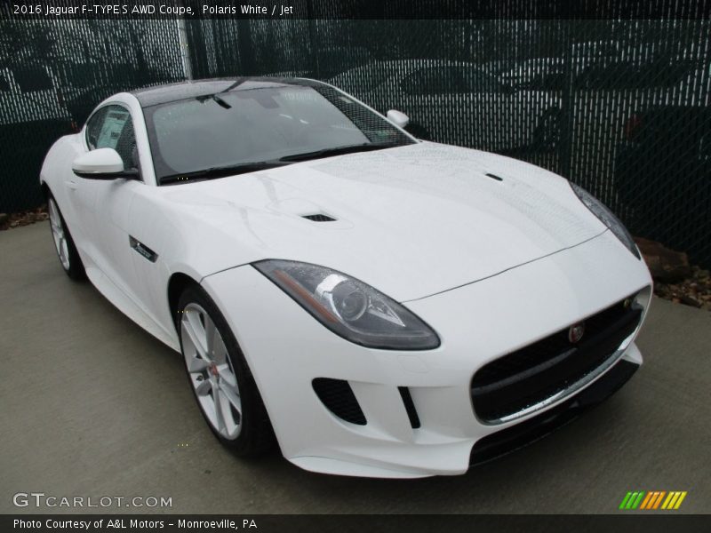 Front 3/4 View of 2016 F-TYPE S AWD Coupe