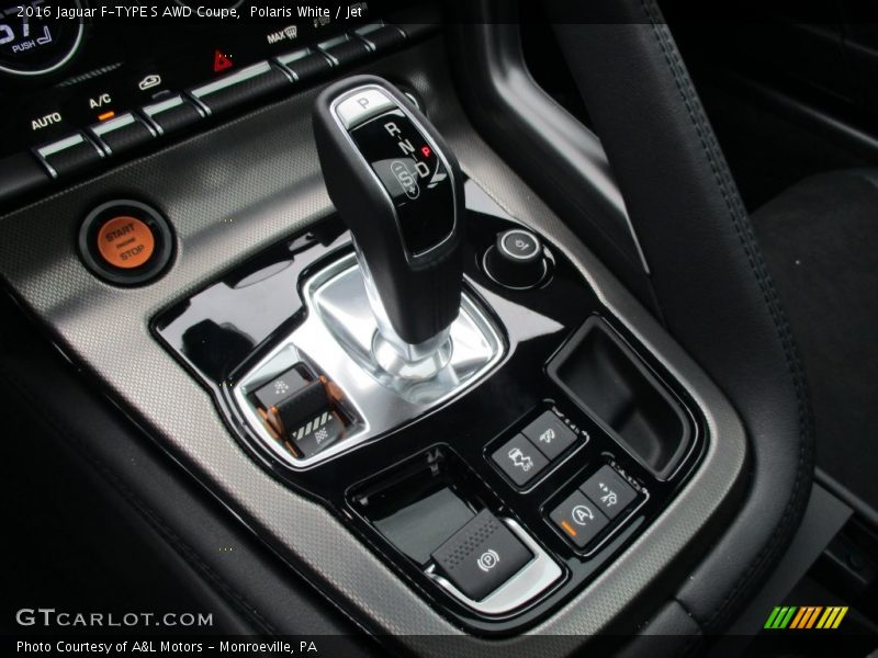  2016 F-TYPE S AWD Coupe 8 Speed Automatic Shifter
