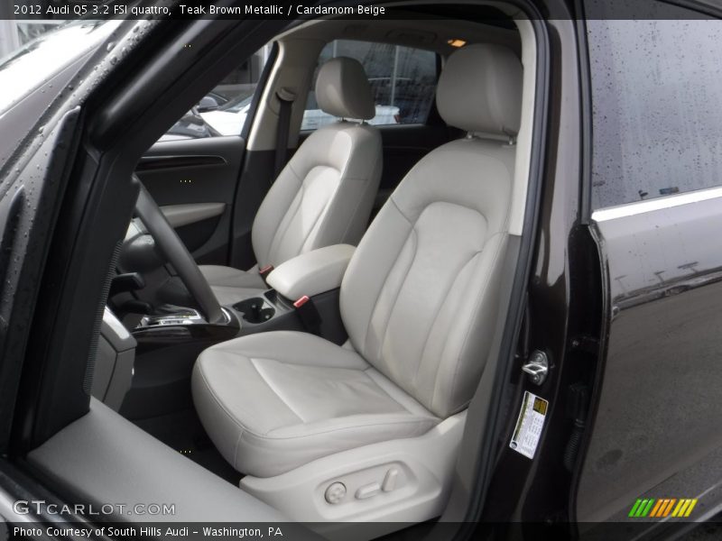 Teak Brown Metallic / Cardamom Beige 2012 Audi Q5 3.2 FSI quattro
