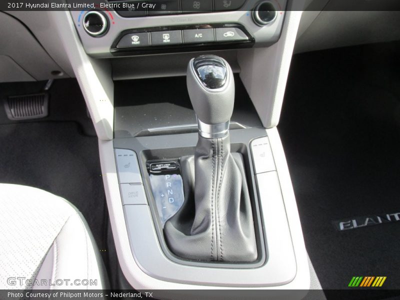  2017 Elantra Limited 6 Speed SHIFTRONIC Automatic Shifter