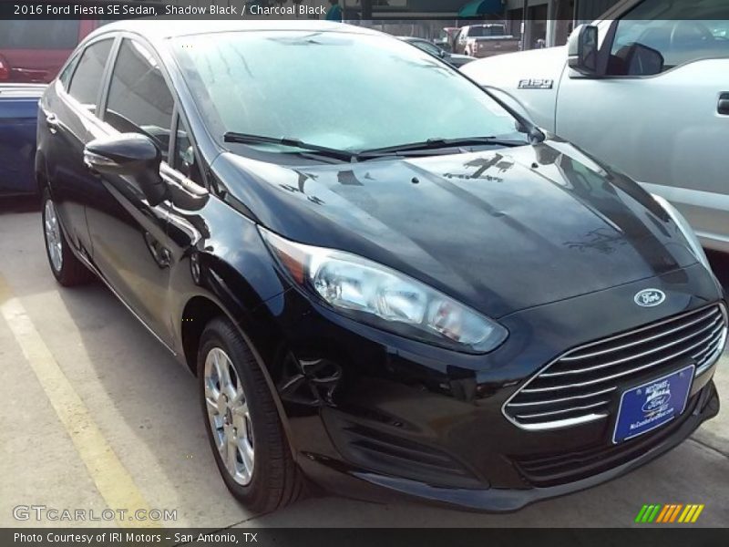 Shadow Black / Charcoal Black 2016 Ford Fiesta SE Sedan