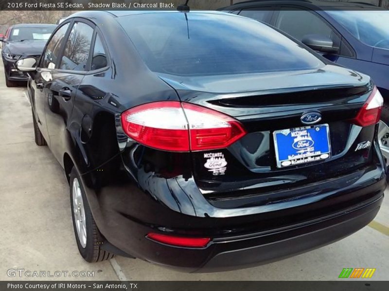 Shadow Black / Charcoal Black 2016 Ford Fiesta SE Sedan