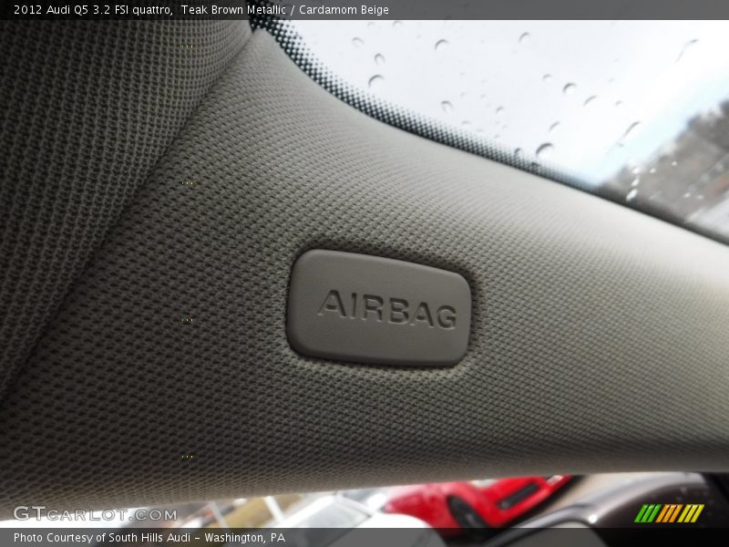 Teak Brown Metallic / Cardamom Beige 2012 Audi Q5 3.2 FSI quattro