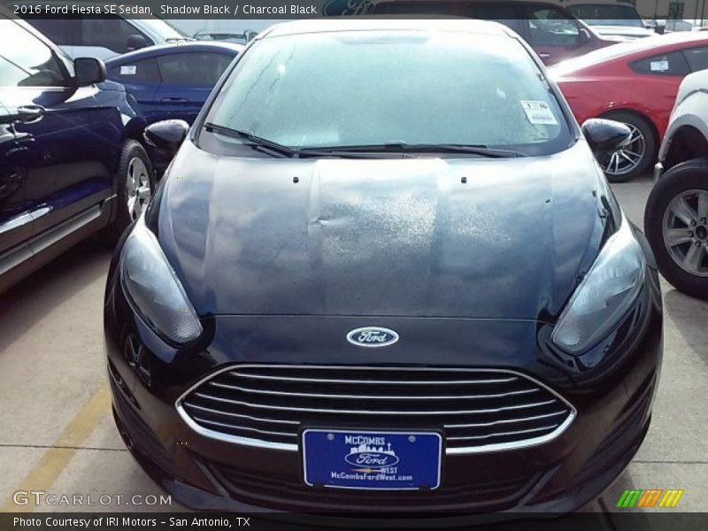 Shadow Black / Charcoal Black 2016 Ford Fiesta SE Sedan