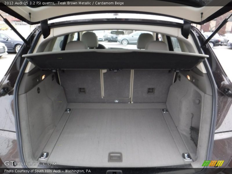 Teak Brown Metallic / Cardamom Beige 2012 Audi Q5 3.2 FSI quattro