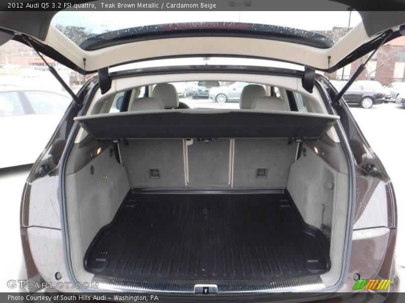 Teak Brown Metallic / Cardamom Beige 2012 Audi Q5 3.2 FSI quattro