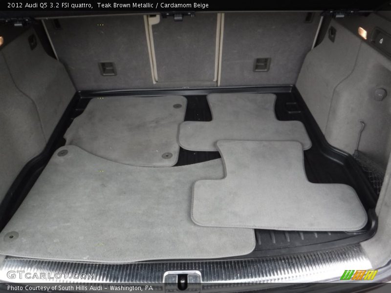 Teak Brown Metallic / Cardamom Beige 2012 Audi Q5 3.2 FSI quattro