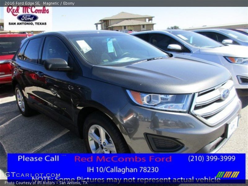 Magnetic / Ebony 2016 Ford Edge SE
