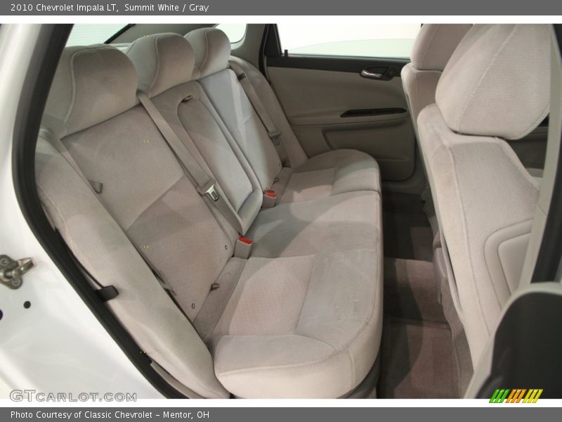 Summit White / Gray 2010 Chevrolet Impala LT