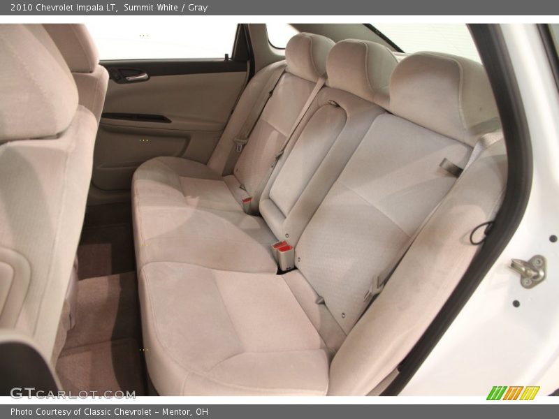 Summit White / Gray 2010 Chevrolet Impala LT
