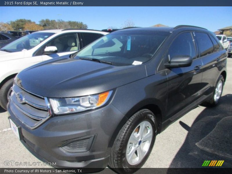 Magnetic Metallic / Ebony 2015 Ford Edge SE