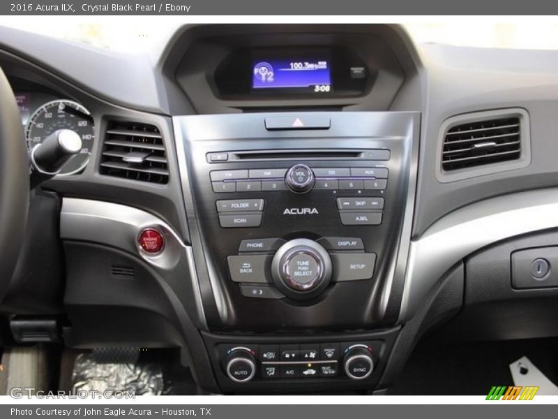 Crystal Black Pearl / Ebony 2016 Acura ILX