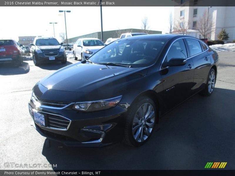 Mosaic Black Metallic / Jet Black 2016 Chevrolet Malibu Premier