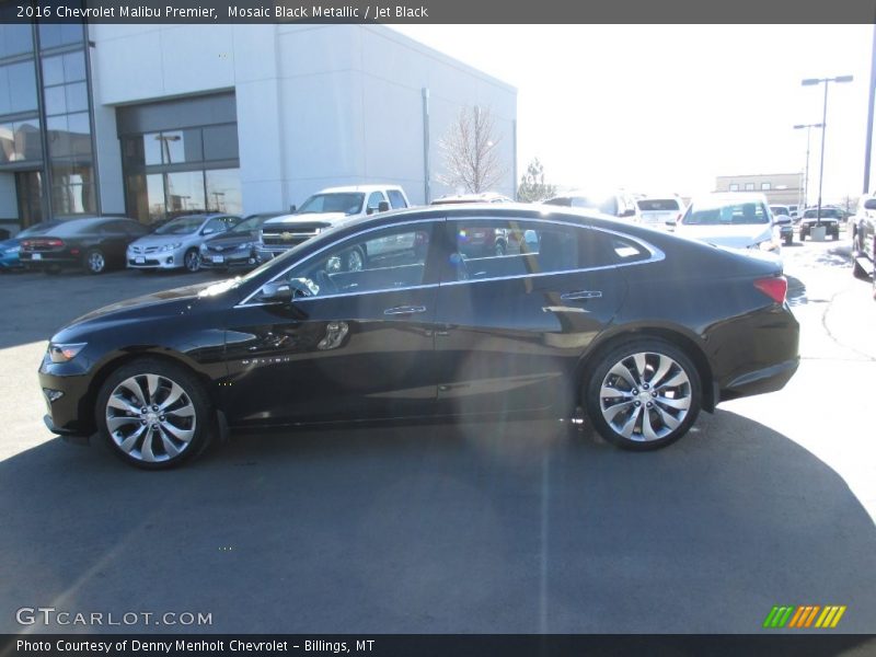 Mosaic Black Metallic / Jet Black 2016 Chevrolet Malibu Premier