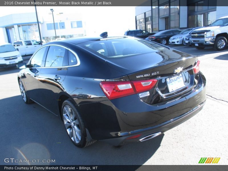 Mosaic Black Metallic / Jet Black 2016 Chevrolet Malibu Premier
