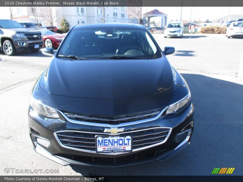 Mosaic Black Metallic / Jet Black 2016 Chevrolet Malibu Premier