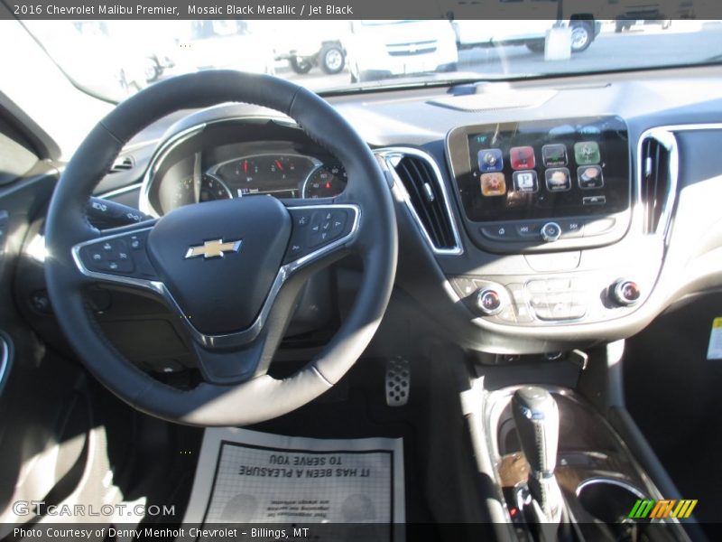 Mosaic Black Metallic / Jet Black 2016 Chevrolet Malibu Premier