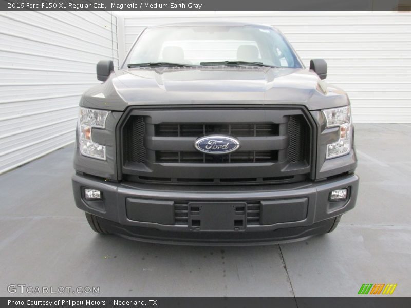 Magnetic / Medium Earth Gray 2016 Ford F150 XL Regular Cab