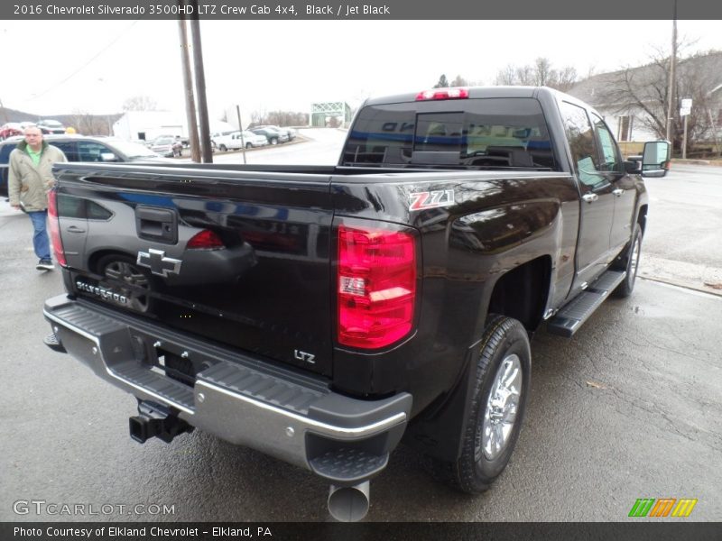 Black / Jet Black 2016 Chevrolet Silverado 3500HD LTZ Crew Cab 4x4
