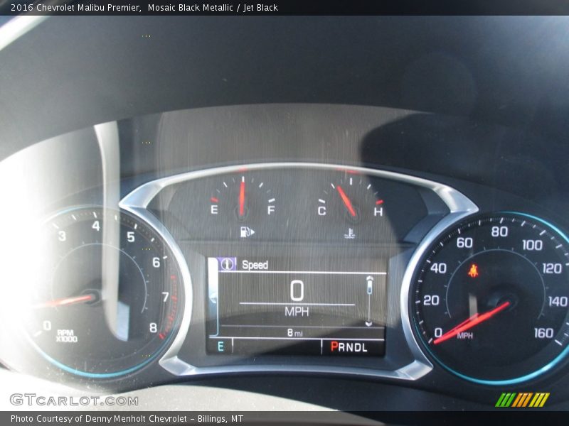 Mosaic Black Metallic / Jet Black 2016 Chevrolet Malibu Premier