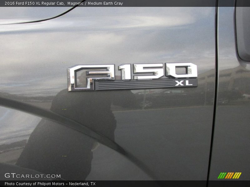 Magnetic / Medium Earth Gray 2016 Ford F150 XL Regular Cab