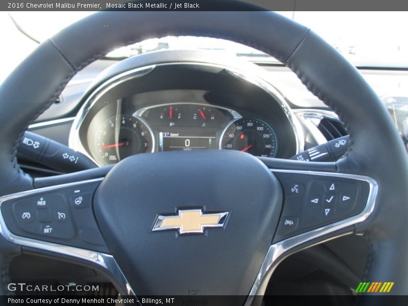Mosaic Black Metallic / Jet Black 2016 Chevrolet Malibu Premier
