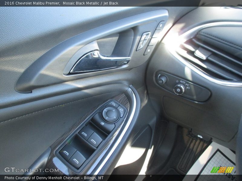 Mosaic Black Metallic / Jet Black 2016 Chevrolet Malibu Premier