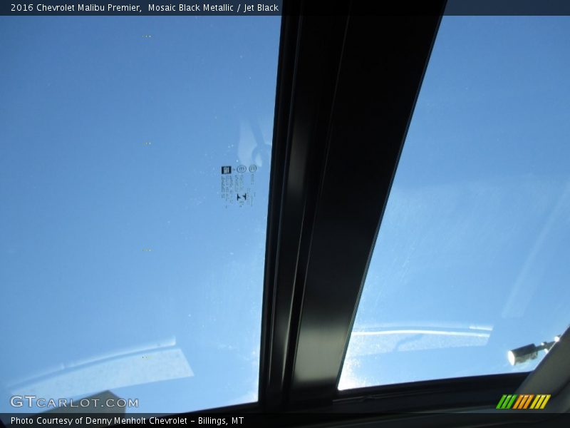 Mosaic Black Metallic / Jet Black 2016 Chevrolet Malibu Premier