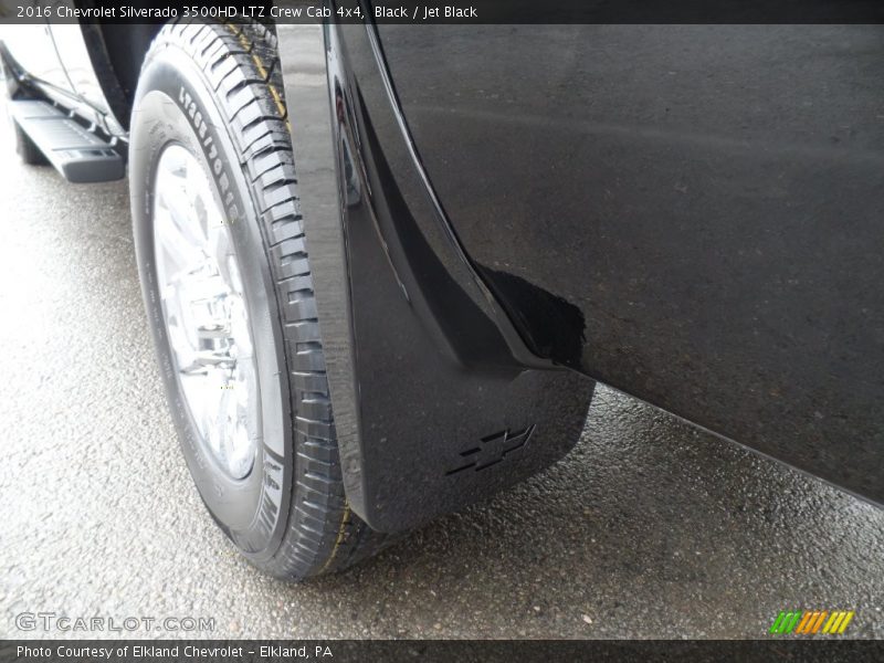 Black / Jet Black 2016 Chevrolet Silverado 3500HD LTZ Crew Cab 4x4