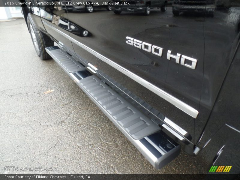 Black / Jet Black 2016 Chevrolet Silverado 3500HD LTZ Crew Cab 4x4