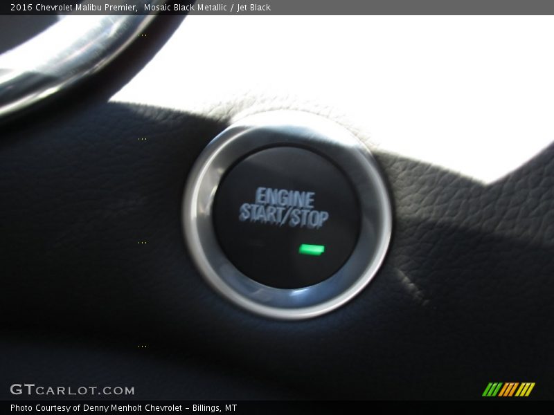 Mosaic Black Metallic / Jet Black 2016 Chevrolet Malibu Premier