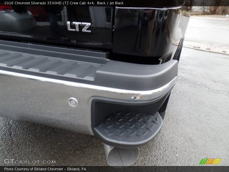 Black / Jet Black 2016 Chevrolet Silverado 3500HD LTZ Crew Cab 4x4