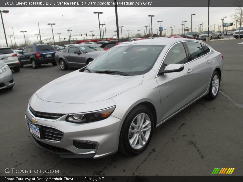 Silver Ice Metallic / Dark Atmosphere/Medium Ash Gray 2016 Chevrolet Malibu LT