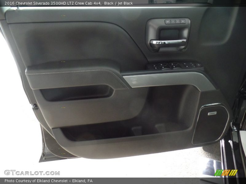 Black / Jet Black 2016 Chevrolet Silverado 3500HD LTZ Crew Cab 4x4