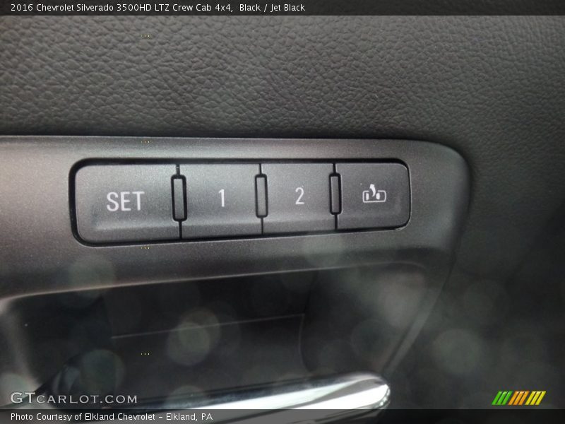 Black / Jet Black 2016 Chevrolet Silverado 3500HD LTZ Crew Cab 4x4
