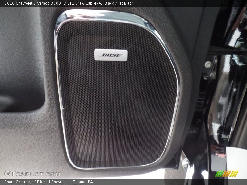 Black / Jet Black 2016 Chevrolet Silverado 3500HD LTZ Crew Cab 4x4