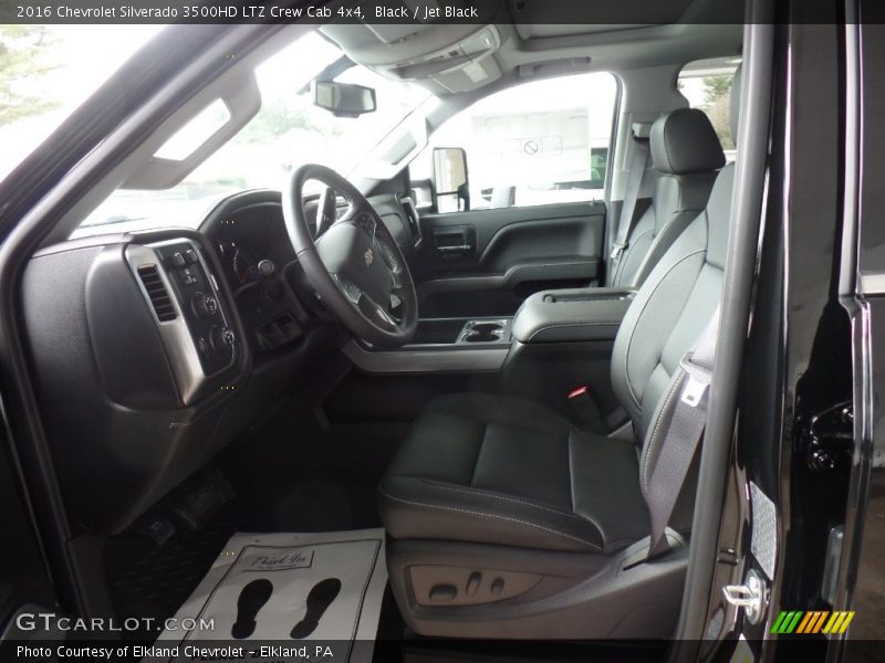 Black / Jet Black 2016 Chevrolet Silverado 3500HD LTZ Crew Cab 4x4