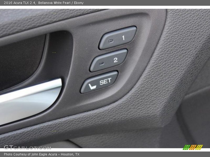 Bellanova White Pearl / Ebony 2016 Acura TLX 2.4