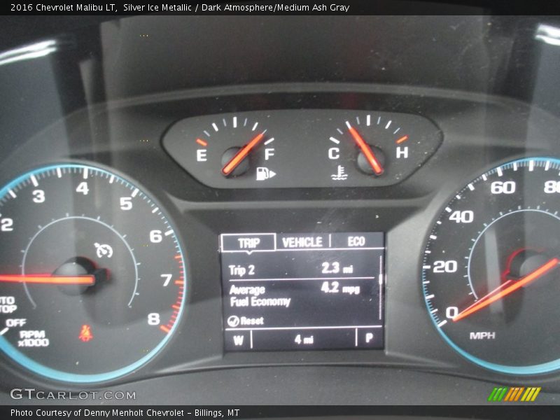 Silver Ice Metallic / Dark Atmosphere/Medium Ash Gray 2016 Chevrolet Malibu LT